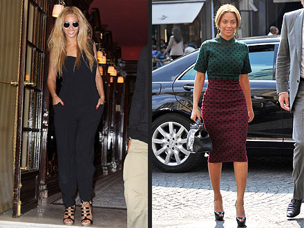 Beyonce Paris Fashion