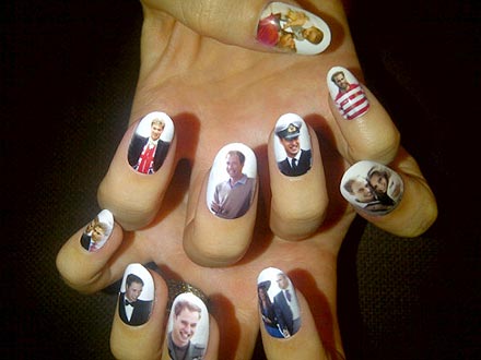 Katy Perry Royal Nails