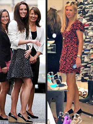 Is Chelsy Davy After Kate's Shoes Kate Middleton Shoes DPA Landov NPG