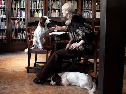 Tilda Swinton for Pringle