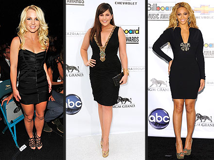Britney Spears and Beyonce at the Billboard Music Awards
