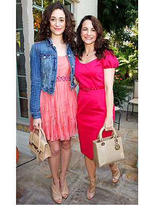 Kristin Davis, Emmy Rossum Bag Lunch Charity