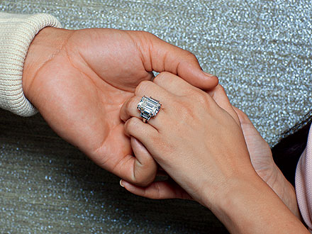 Kim Kardashian Engagement Ring