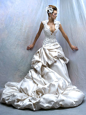 PHOTO Candice Crawford's Whimsical Wedding Gown