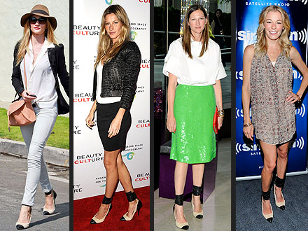 Shoe Style: LeAnn Rimes vs Gisele Bundchen