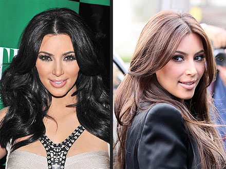  Kardashian Hair Color on Kim Kardashian Hair Color     Style News   Stylewatch   People Com