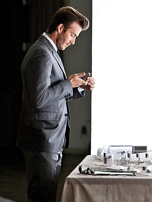 Beckham Aftershave on Go Behind The Scenes Of David Beckham   S Latest Fragrance Campaign