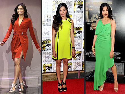 Freida Pinto Premiere Style