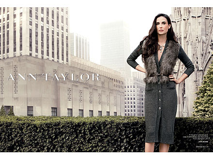 Demi Moore for Ann Taylor