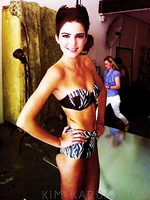 Kendall Jenner Model on Kendall Jenner Models Bikinis     Style News   Stylewatch   People Com