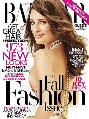 Lea Michele Harper's Bazaar