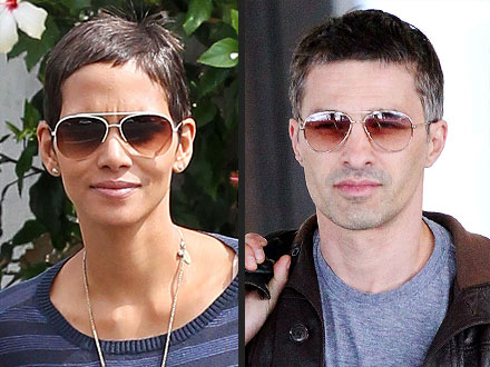 Halle Berry and Olivier Martinez's hair