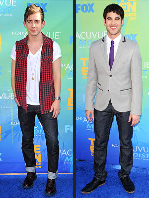 Glee Guys at Teen Choice Awards