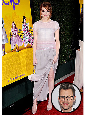 Emma Stone, Brad Goreski