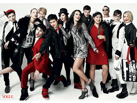 Glee Cast in Vogue