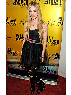 It's been three years since Avril Lavigne introduced her Abbey Dawn clothing