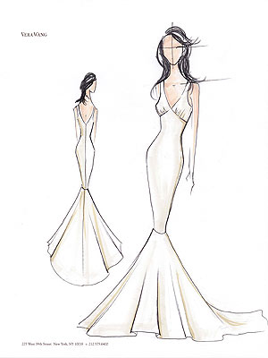 Kim Kardashian Wedding Dress Courtesy Vera Wang Jennifer Garcia
