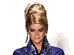 Kirstie Alley Walks the Runway for Designer Zang Toi