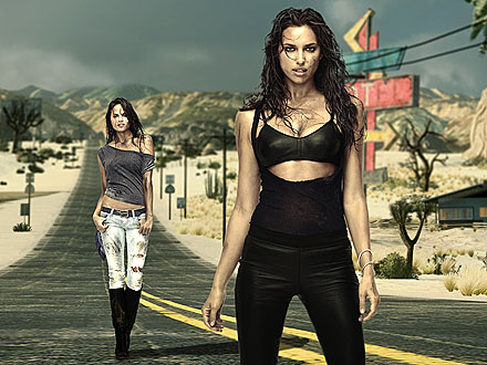 Irina Shayk, Chrissy Teigen Need for Speed