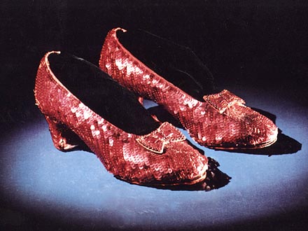 Wizard of Oz Ruby Slippers Auction