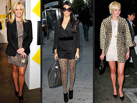 Stars in Leopard Print
