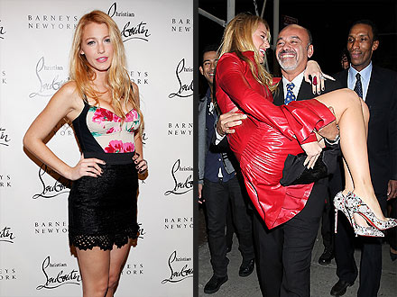 Blake Lively was swept off her feet by another man on Tuesday night 