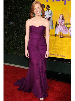 Jessica Chastain's The Help Style