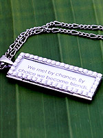 Discount on designer necklace