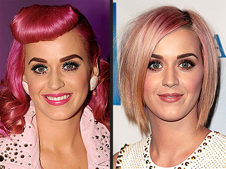 Katy Perry Goes Back to Blonde Almost Katy Perry Pink Hair