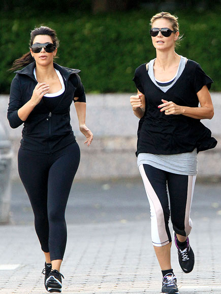 KIM KARDASHIAN photo | Heidi Klum, Kim Kardashian