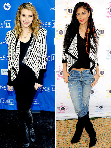 EMMA VS. NICOLE photo | Emma Roberts, Nicole Scherzinger