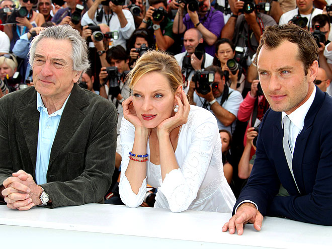 ROBERT DENIRO, UMA THURMAN AND JUDE LAW photo | Jude Law, Robert De Niro, Uma Thurman