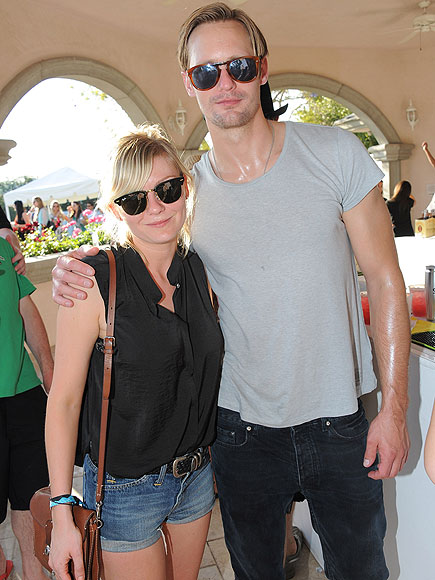 KIRSTEN DUNST AND ALEXANDER SKARSGARD photo | Alexander Skarsgard, Kirsten Dunst