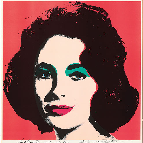 ANDY WARHOL IMAGE photo | Elizabeth Taylor