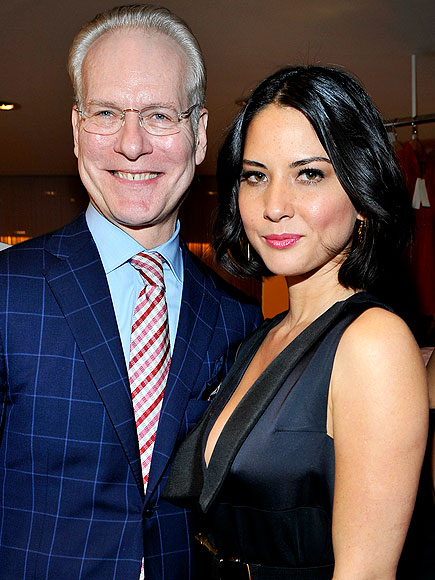TIM GUNN AND OLIVIA MUNN photo | Olivia Munn, Tim Gunn