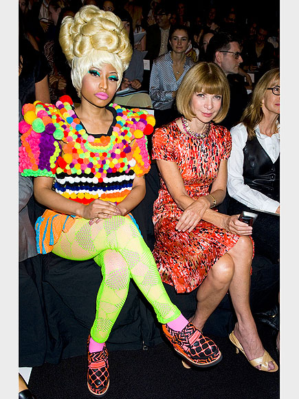 NICKI MINAJ & ANNA WINTOUR photo | Anna Wintour, Nicki Minaj