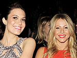 Day 5: Mandy & Julianne's Front-Row Glow | Julianne Hough, Mandy Moore, Rose McGowan