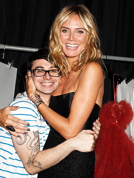 HEIDI KLUM & CHRISTIAN SIRIANO photo | Christian Siriano, Heidi Klum