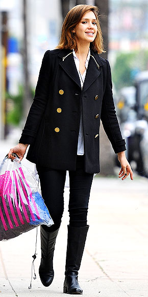 PEACOAT photo | Jessica Alba