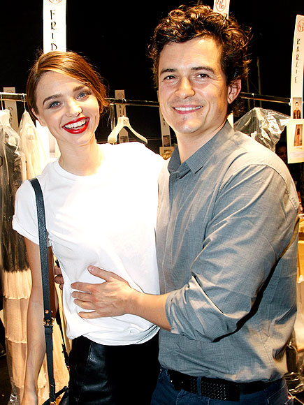 MIRANDA KERR & ORLANDO BLOOM photo | Miranda Kerr, Orlando Bloom