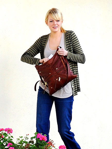 ZIPPERED CROSSBODY photo | Emma Stone