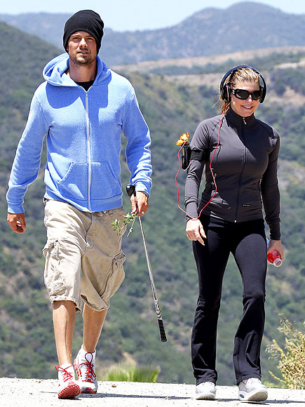 FERGIE GETS FIT À DEUX photo | Fergie, Josh Duhamel