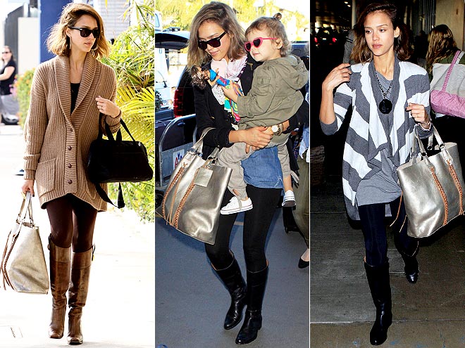 RALPH LAUREN TOTE photo | Jessica Alba