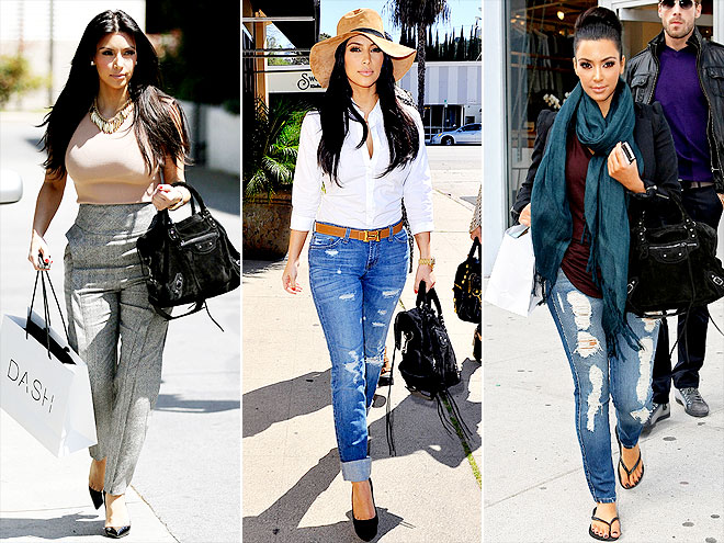 BALENCIAGA BAG photo | Kim Kardashian