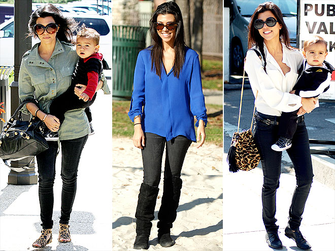 BLEULAB JEANS photo | Kourtney Kardashian