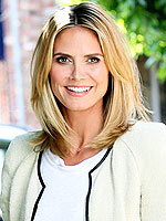 Behind the Scenes: On-Set Star Style | Heidi Klum