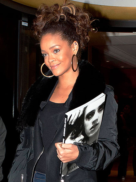 SHEARLING TOPPER photo | Rihanna