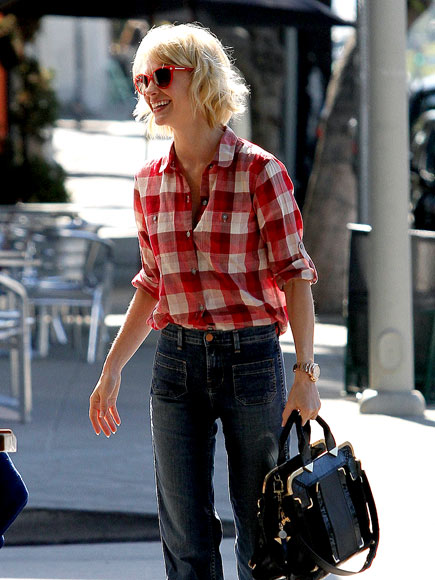JANUARY JONES'S JEANS photo | January Jones