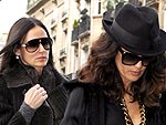 Demi Moore and Salma Hayek Take Paris by Storm | Demi Moore, Salma Hayek