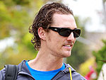 Matthew McConaughey Takes a Casual Stroll in Santa Monica | Matthew McConaughey